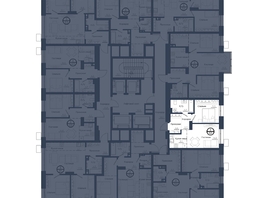 Продается 2-комнатная квартира ЖК Чижи, 2 очередь (корпус 5), 43.9  м², 7770300 рублей