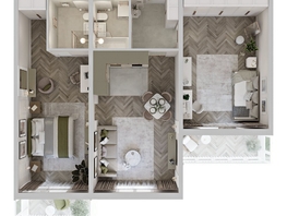 Продается 3-комнатная квартира ЖК Аллея Парк, 2 этап, 92.02  м&sup2;, 10766340 рублей