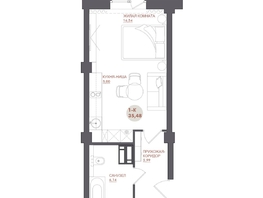 Продается Студия ЖК Звезда, 35.48  м&sup2;, 4967200 рублей