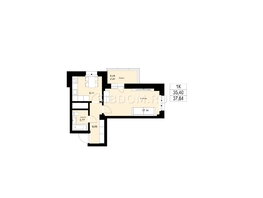 Продается 1-комнатная квартира Аральская ул, 37.64  м&sup2;, 4900000 рублей