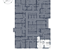 Продается 2-комнатная квартира ЖК Чижи, 1 очередь (корпус 1,2), 55.7  м&sup2;, 10081700 рублей
