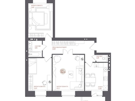 Продается 3-комнатная квартира ЖК Звезда, 78.13  м&sup2;, 8906820 рублей
