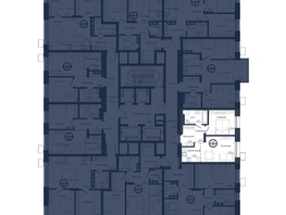 Продается 2-комнатная квартира ЖК Чижи, 2 очередь (корпус 5), 43.9  м&sup2;, 7902000 рублей