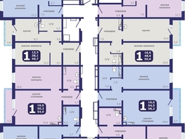 Продается 1-комнатная квартира ЖК Рябиновый дворик, дом 1, 41.7  м&sup2;, 5990000 рублей