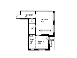 Продается 2-комнатная квартира ЖК Ранвэй, 63.6  м&sup2;, 11368091 рублей