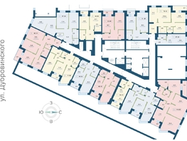 Продается 3-комнатная квартира ЖК Суриков, дом 2, 86.1  м&sup2;, 15670200 рублей