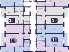 Продается 1-комнатная квартира ЖК Рябиновый дворик, дом 1, 41.7  м&sup2;, 6100000 рублей