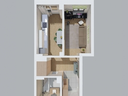 Продается 1-комнатная квартира ЖК Сосны, дом 2/1, 38.54  м&sup2;, 4856040 рублей