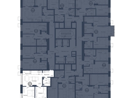 Продается 3-комнатная квартира ЖК Чижи, 2 очередь (корпус 5), 59.1  м&sup2;, 10460700 рублей