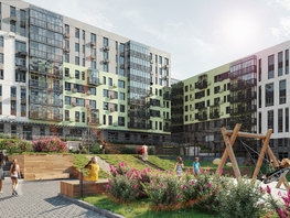 Продается 1-комнатная квартира ЖК Юдинский, дом 1.1, 41.57  м&sup2;, 5794401 рублей