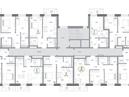 Продается 1-комнатная квартира ЖК Юдинский, дом 1.4, 27.17  м&sup2;, 3830970 рублей