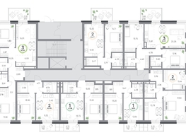 Продается 1-комнатная квартира ЖК Юдинский, дом 1.4, 38.15  м&sup2;, 5600420 рублей