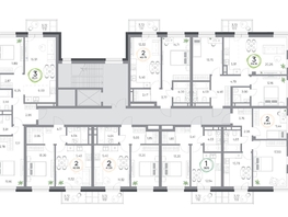 Продается 3-комнатная квартира ЖК Юдинский, дом 1.4, 73.71  м&sup2;, 10636353 рублей
