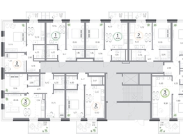 Продается 2-комнатная квартира ЖК Юдинский, дом 1.5, 42.6  м&sup2;, 5018280 рублей