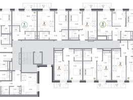 Продается 1-комнатная квартира ЖК Юдинский, дом 1.3, 35.63  м&sup2;, 5415760 рублей
