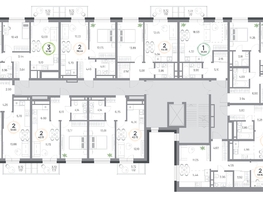 Продается 2-комнатная квартира ЖК Юдинский, дом 1.5, 41.12  м&sup2;, 5945952 рублей