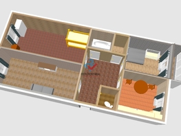 Продается 3-комнатная квартира Приморская ул, 59 м², 2600000 рублей