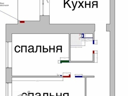 Продается 2-комнатная квартира Змеиногорский тракт, 56 м², 4300000 рублей