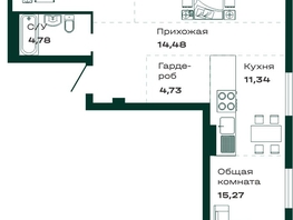 Продается 3-комнатная квартира ЛОКОМОТИВ, б/с 3 и 4, 86.38 м², 6046600 рублей
