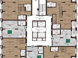 Продается 2-комнатная квартира ЖК Шервуд, (Нагорная 6-я, 15г/12), 56.4  м², 6901000 рублей