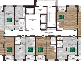 Продается 2-комнатная квартира ЖК Шервуд, (Нагорная 6-я, 15в корп 1), 62.6  м², 7823000 рублей