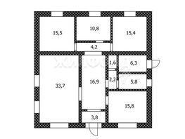 Продается Дом Аграрная ул, 132  м², участок 5.5 сот., 10000000 рублей