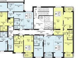 Продается 2-комнатная квартира ЖК Шотландия, Солнечная поляна 75, 72.6 м², 9300000 рублей