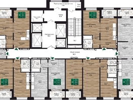 Продается 1-комнатная квартира ЖК Шервуд, (Нагорная 6-я, 15в корп 4), 41.4 м², 4950000 рублей