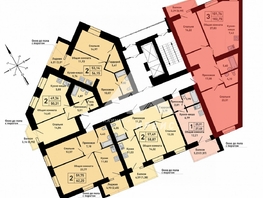 Продается 3-комнатная квартира ЖК Пломбир, Шоколад, 101 м², 11455200 рублей