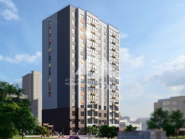 Продается 1-комнатная квартира 41.2  м², 5665500 рублей