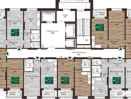 Продается 1-комнатная квартира ЖК Шервуд, (Нагорная 6-я, 15в корп 1), 41.8  м², 5030000 рублей
