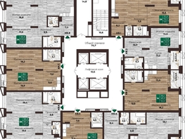 Продается 2-комнатная квартира ЖК Шервуд, (Нагорная 6-я, 15г/12), 56.8 м², 6932000 рублей