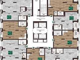 Продается 1-комнатная квартира ЖК Шервуд, (Нагорная 6-я, 15г/12), 40.2 м², 5630000 рублей