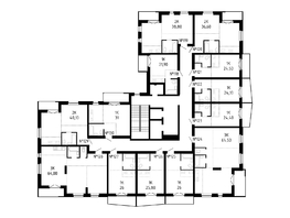 Продается 3-комнатная квартира ЖК Smart (Смарт), 64.5 м², 8901000 рублей