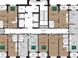 Продается 1-комнатная квартира ЖК Шервуд, (Нагорная 6-я, 15в корп 4), 41.5 м², 4900000 рублей