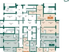 Продается 2-комнатная квартира ЖК Камчатка, корпус 6/1, 54.5  м&sup2;, 6937600 рублей