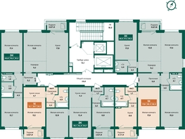 Продается 3-комнатная квартира ЖК Камчатка, корпус 5, 81.6  м&sup2;, 11358000 рублей