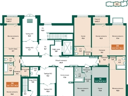 Продается 1-комнатная квартира ЖК Камчатка, корпус 6/3, 41.6  м&sup2;, 5600000 рублей
