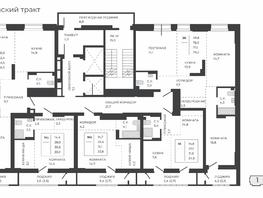 Продается 2-комнатная квартира ЖК Павлов, 64.5  м&sup2;, 10642500 рублей