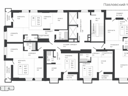 Продается 2-комнатная квартира ЖК Павлов, 61.2  м&sup2;, 11107800 рублей
