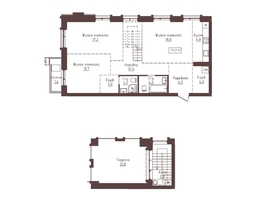 Продается 3-комнатная квартира ЖК Империал, 114.9  м&sup2;, 23094900 рублей