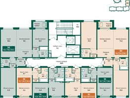 Продается 3-комнатная квартира ЖК Камчатка, корпус 6/3, 81  м&sup2;, 9000000 рублей