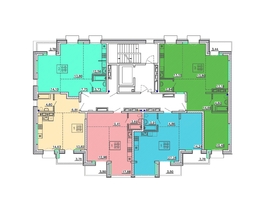 Продается 1-комнатная квартира ЖК Ёлки, дом 2, 40.96 м², 6840320 рублей