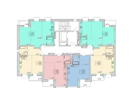 Продается 1-комнатная квартира ЖК Ёлки, дом 3, 38.77  м&sup2;, 7443840 рублей