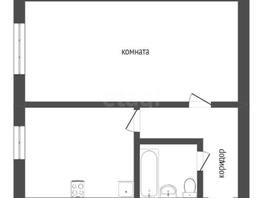 Продается 1-комнатная квартира 50-летия Октября пр-кт, 31.5  м&sup2;, 5150000 рублей