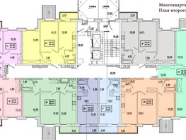 3-комнатная квартира, 84.05 м², 4/18 этаж