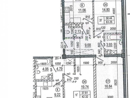 4-комнатная квартира, 107 м², 8/9 этаж