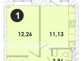 Продается 1-комнатная квартира ЖК Лето, дом 4, 37.3  м², 4643850 рублей