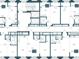 Продается 1-комнатная квартира ЖК Бродский, 1-я очередь, 41.78  м², 9173120 рублей