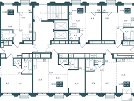 Продается 1-комнатная квартира ЖК Бродский, 1-я очередь, 41.59  м², 9633441 рублей